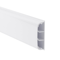 Изображение товара DKC Кабель-канал плинтусного типа 70х22 мм, трехсекционный, с крышкой