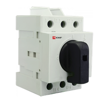 Изображение товара EKF PROxima Рубильник модульный MS-63A 3P на DIN-рейку.