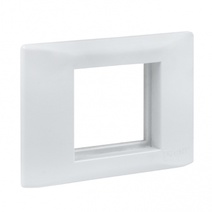 Изображение товара EKF PROxima Рамка+суппорт на 2 модуля (1 пост) для парапетного кабельного канала C-Line.