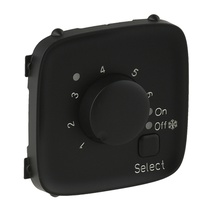 Изображение товара Legrand Valena ALLURE Антрацит Накладка регулятора теплого пола.