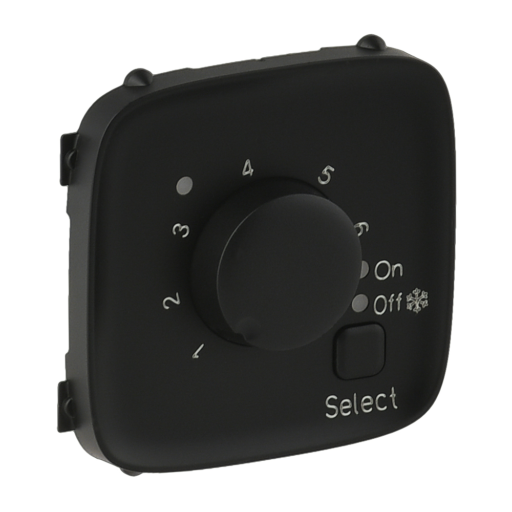 Изображение товара Legrand Valena ALLURE Антрацит Накладка регулятора теплого пола.