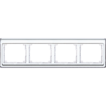 Изображение товара JUNG SL 500 Белая Рамка 4-ая горизонтальная