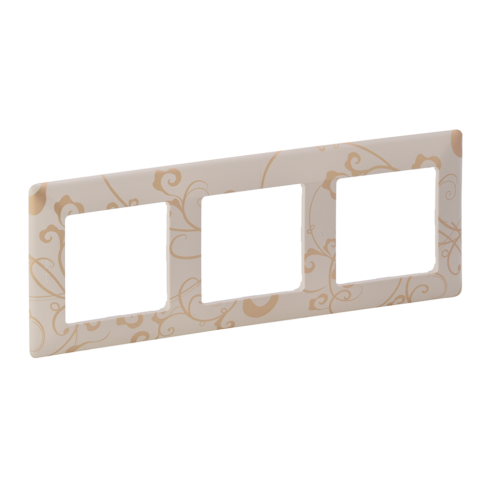 Изображение товара Legrand Valena LIFE Ампир бежевый рамка 3 поста