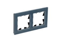 Изображение товара Systeme Electric AtlasDesign Nature Натуральное стекло Грифель Рамка 2-ая