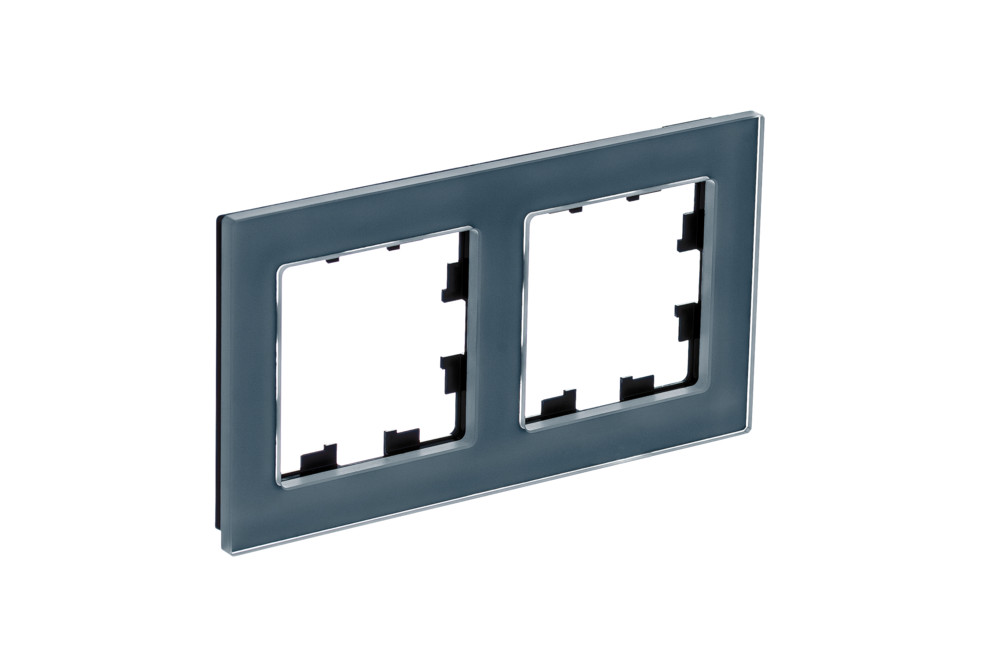 Изображение товара Рамка Systeme Electric AtlasDesign Nature 2-постовая грифель