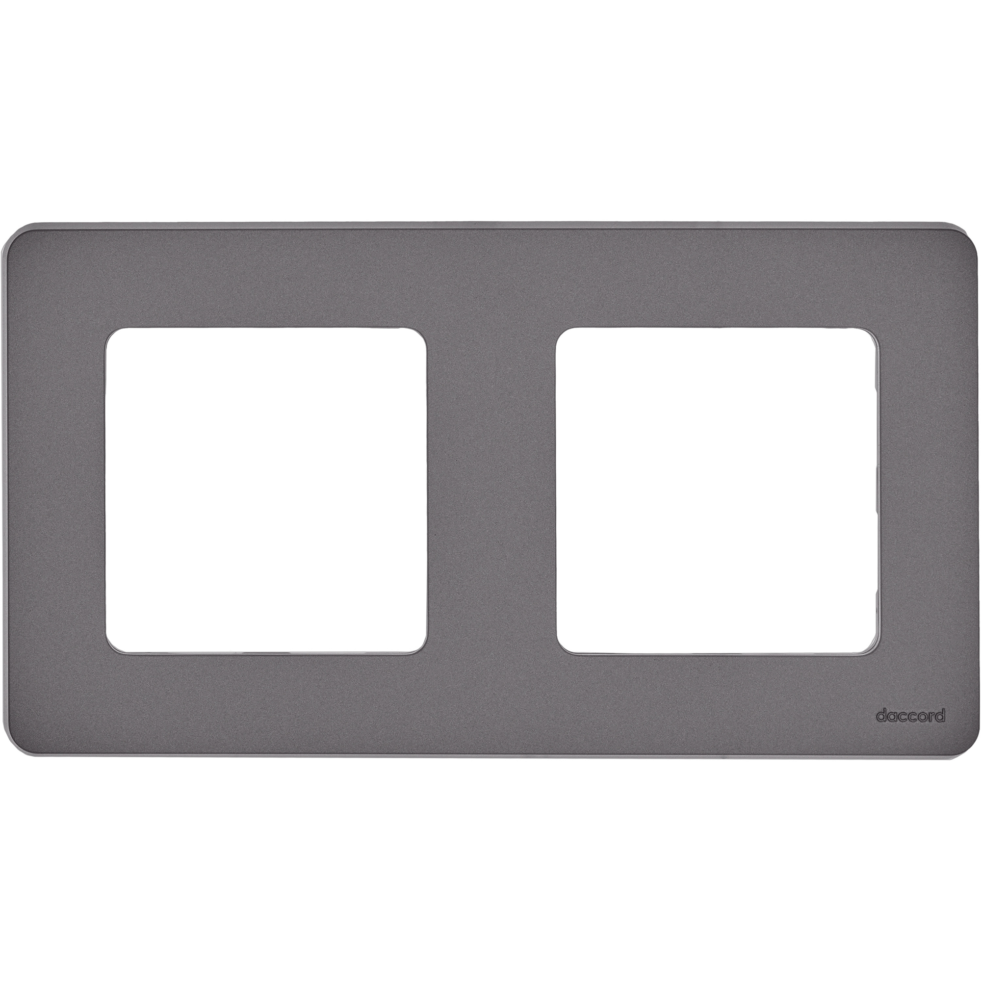 Изображение товара Legrand/Daccord INSPIRIA Дымчатый Рамка - 2 поста.