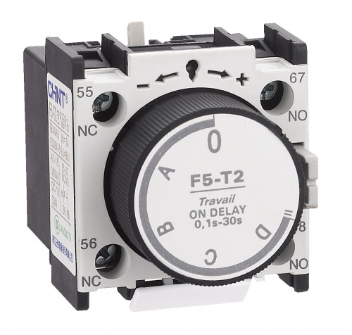 Изображение товара CHINT Приставка выдержка времени F5-T0 к контактору NC1, NC2 и NXC (R)