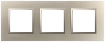 Изображение товара ЭРА Elegance Classic 14-5013-04 - рамка 3 поста шампань