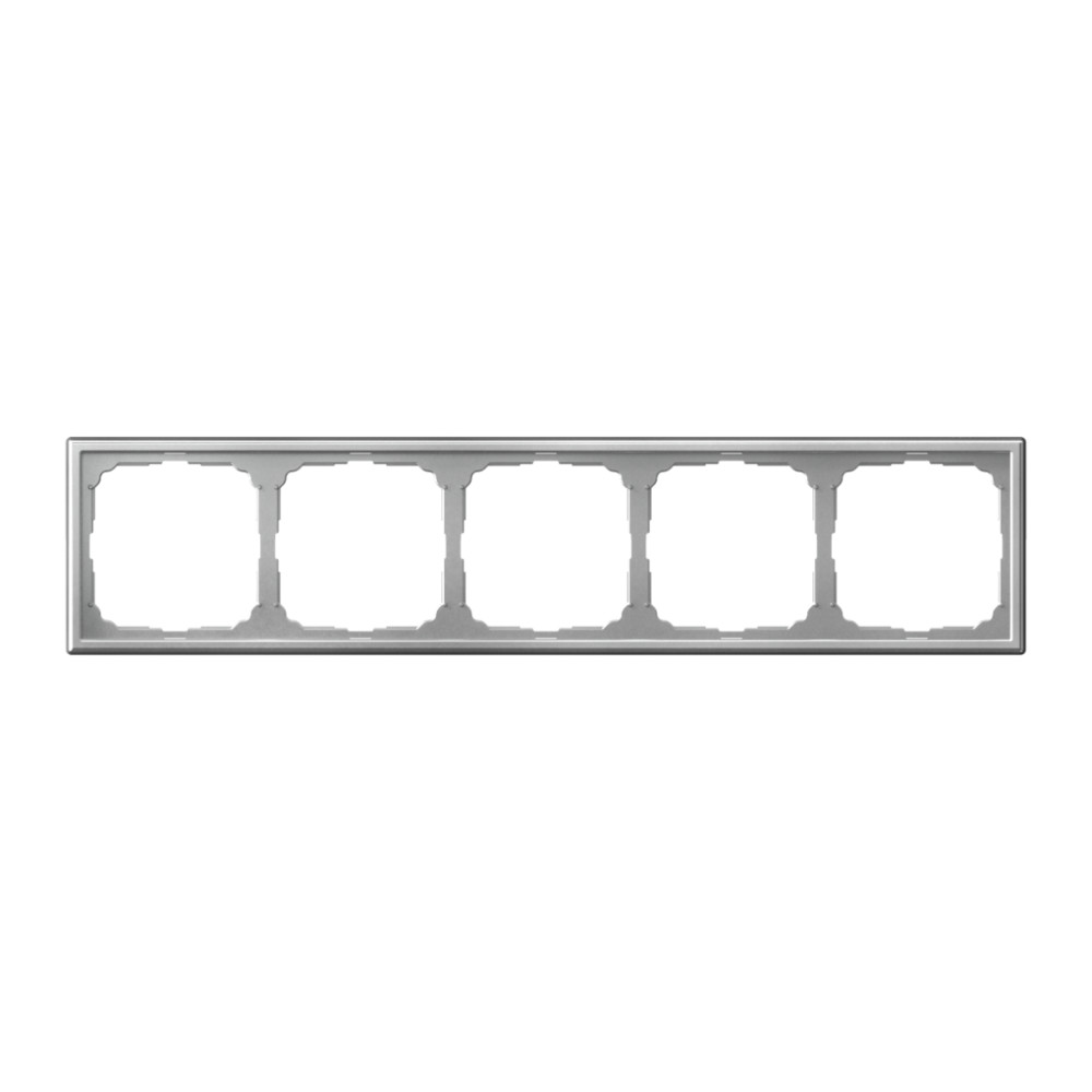 Изображение товара Рамка Systeme Electric ArtGallery Алюминий 5 мест главная характеристика