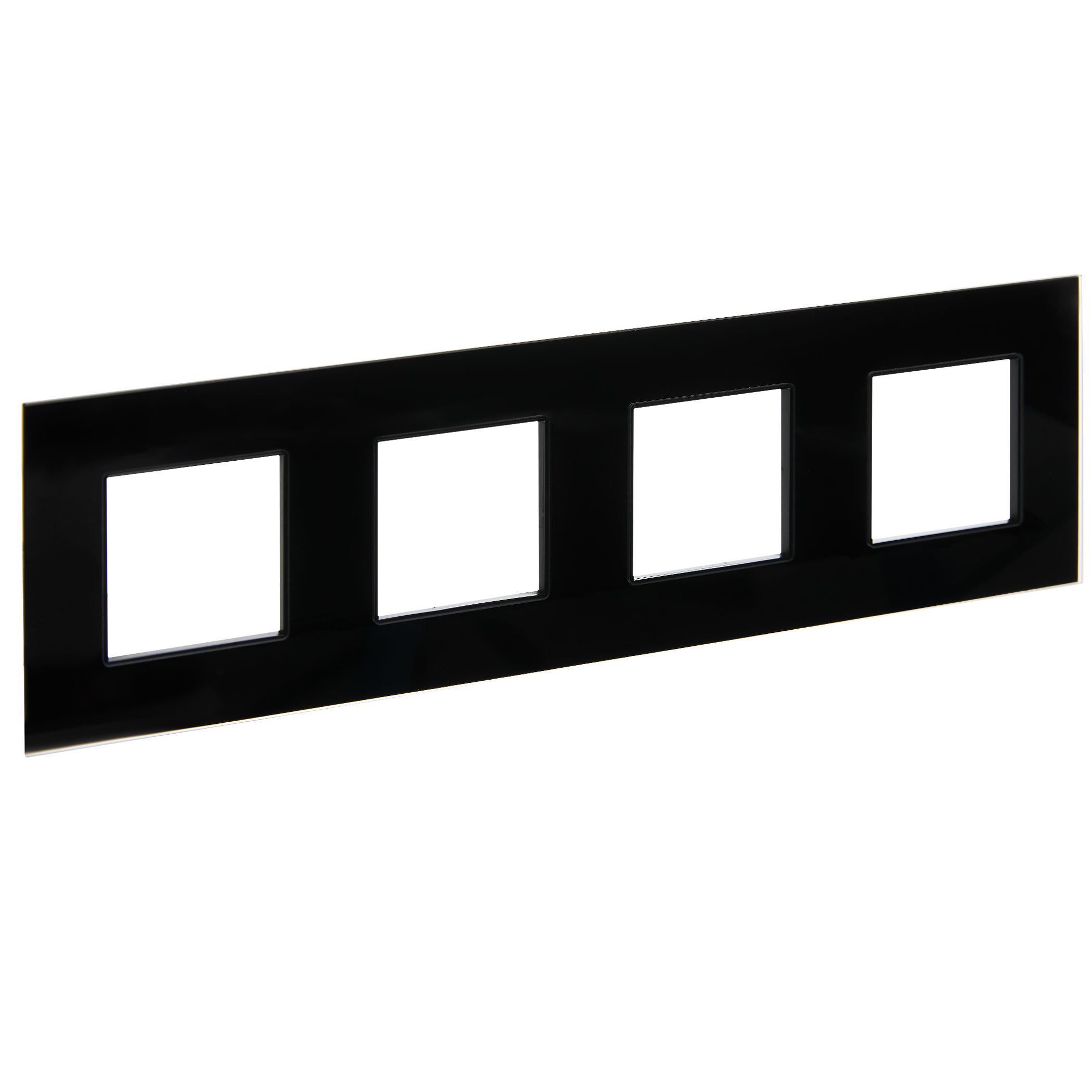 Изображение товара IEK SKANDY Стекло Черный Рамка 4-ая SK-F24Bl