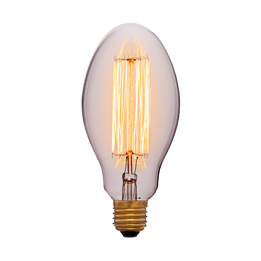 Изображение товара SUN-LUMEN Лампа накаливания "ретро"  Прозрачная 60W 240V E27 (E75-F2)