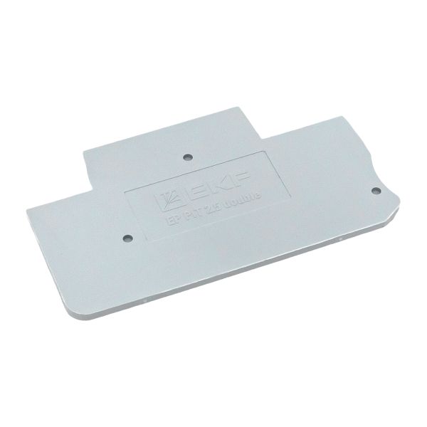 Изображение товара EKF PROxima Заглушка для пружинная двухуровневая 2.5 Push-in серая.