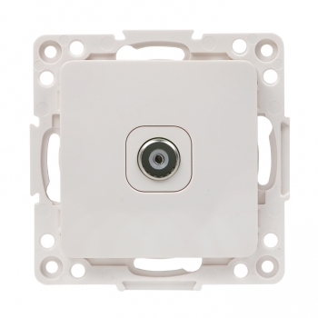 Изображение товара EKF PROxima Стокгольм телeвизионная розетка 5...862 МГц, белая