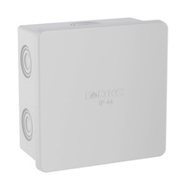 Изображение товара DKC Коробка ответвит. с 6 кабельными вводами д.20мм, IP44, 80х80х40мм (розница) Изображение товара DKC Коробка ответвит. с 6 кабельными вводами д.20мм, IP44, 80х80х40мм (розница)