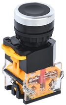 Изображение товара IEK Кнопка D8-11T d=22мм 1з+1р с фиксацией черная