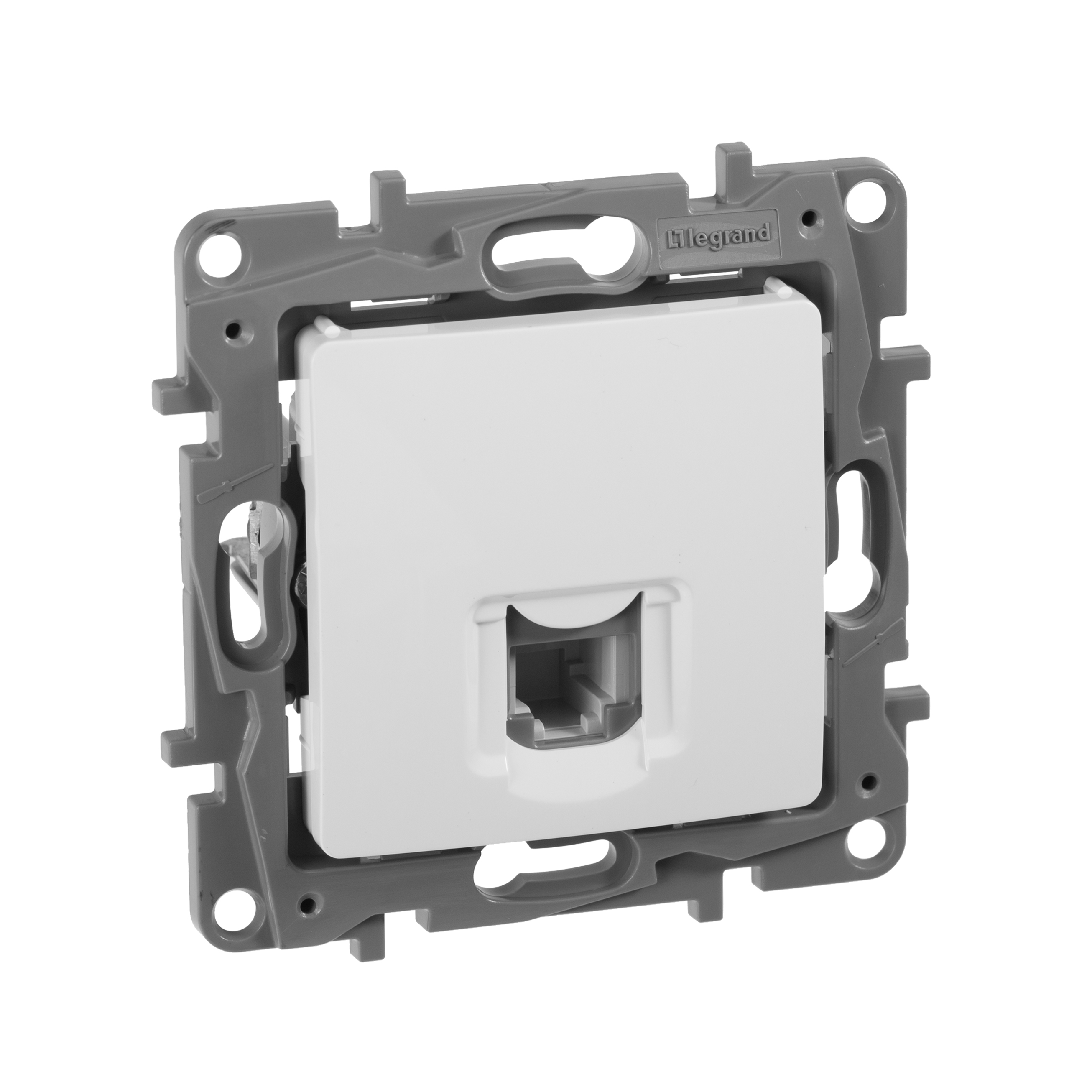 Изображение товара Legrand Etika: розетка RJ11 для скрытого монтажа, белая