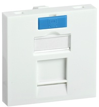 Изображение товара IEK ITK Вставка 45х45мм для 1 мод. Keystone Jack с маркером