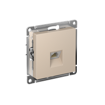 Изображение товара Systeme Electric AtlasDesign Песочный Розетка компьютерная RJ45, кат. 6A, механизм