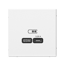 Изображение товара Systeme Electric ArtGallery Лотос USB Розетка тип-С 65Вт высокоскор.заряд. QC, PD, механизм