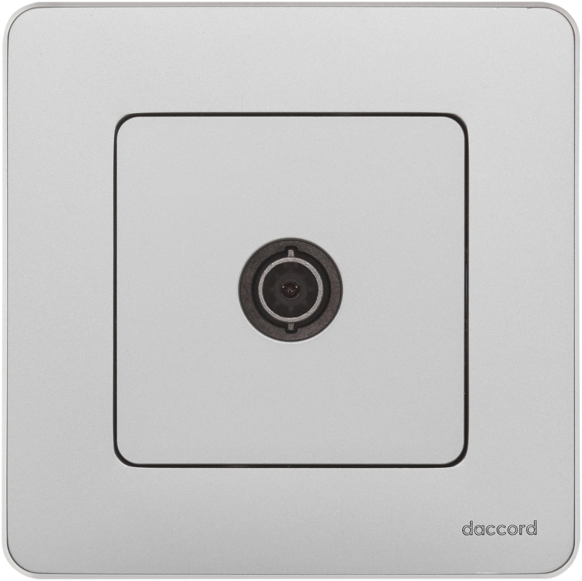 Изображение товара Legrand/Daccord INSPIRIA Алюминий Розетка TV - «звезда» - 2 дБ - 0-2400 мГц.