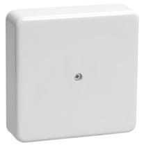 Изображение товара IEK Коробка КМ41219 распаячная для о/п 100х100х29 мм белая (с контактной группой)