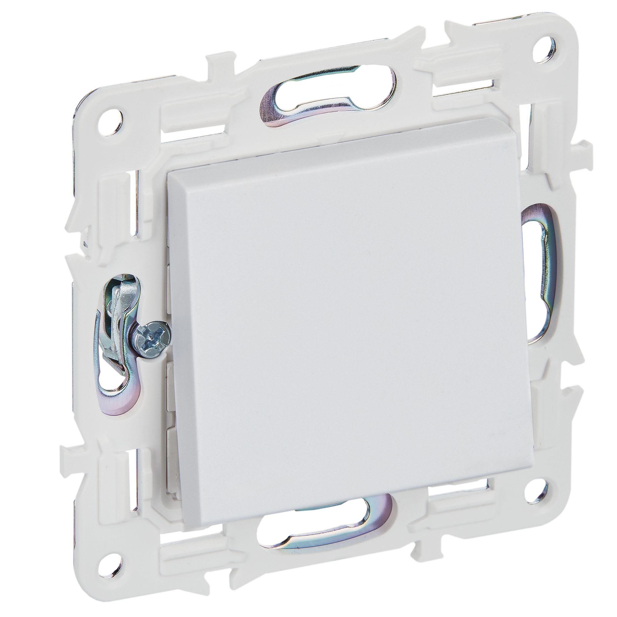 Изображение товара IEK SKANDY Арктический белый Выключатель 1-клавишный перекрестный 10А SK-V03W