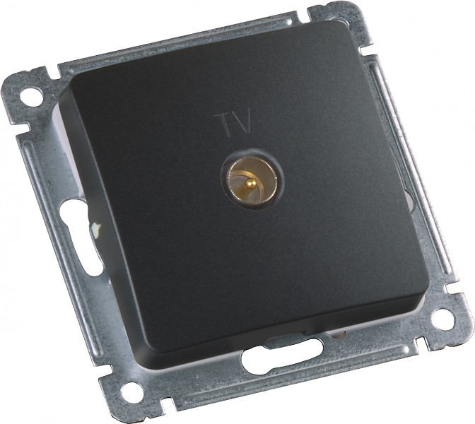 Изображение товара RСТВ-401-08: оконечная телевизионная розетка Hegel, скрытый монтаж
