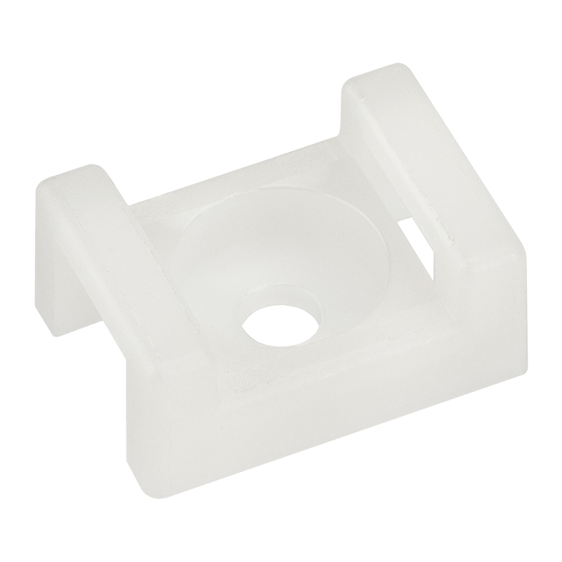 Изображение товара Площадка PS-2 для крепления стяжки, 22x16 мм, белая, 10 шт