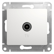 Изображение товара Systeme Electric Glossa Бел Розетка TV коннектор
