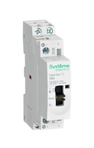 Изображение товара Systeme Electric City9 SET Модульный контактор 2P 2НО 16A, Ручное управление, AC 230В-230В