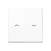 Изображение товара JUNG AS 500 Белые Клавиши для выключателя управления жалюзи