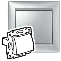 Изображение товара Накладка для ЭУИ Legrand Valena Вывод кабеля алюминий