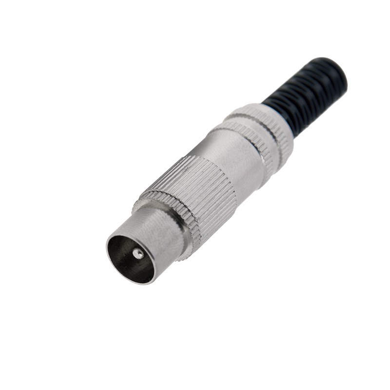 Изображение товара REXANT Разъем штекер TV никель без пайки.