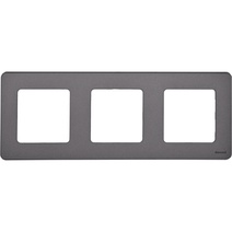 Изображение товара Legrand/Daccord INSPIRIA Дымчатый Рамка - 3 поста.
