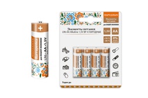 Изображение товара TDM Элемент питания LR6 AA Alkaline 1,5V BP-4 Народный