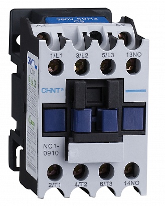 Изображение товара CHINT Контактор NC1-8011 80А 230В/АС3 1НО+1НЗ 50Гц (R)