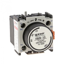 Изображение товара EKF PROxima Приставка выдержки времени включения ПВЭ-12 0,1-30сек NO+NC.