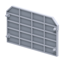 Изображение товара КЭАЗ Крышка концевая для клеммы проходной OptiClip EPCMC2-2-QUATTRO-серый.