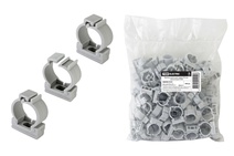 Изображение товара TDM Крепеж-клипса для трубы D16 мм с фиксатором