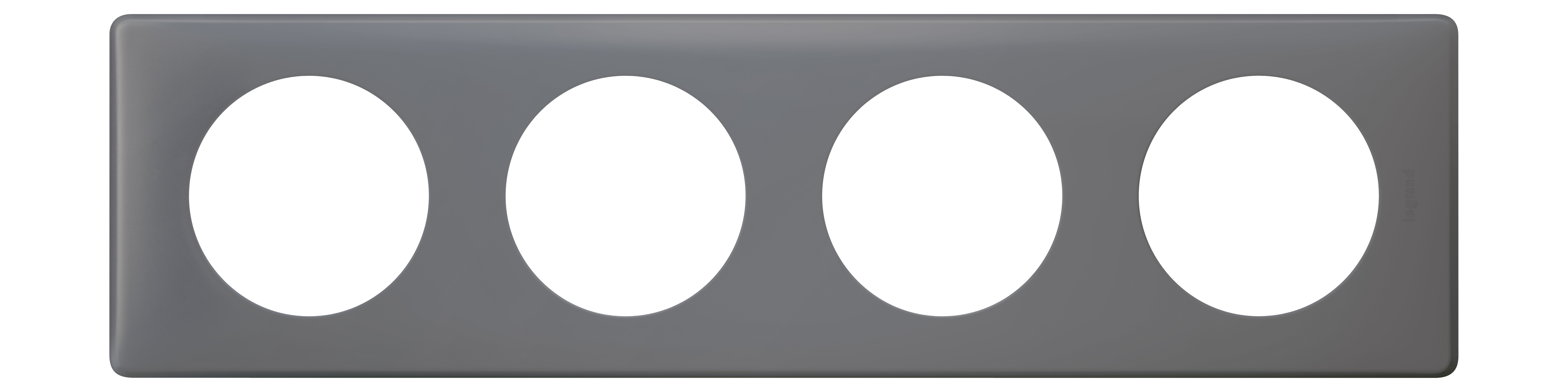 Изображение товара Legrand Celiane2 Перкаль фиолетовая Рамка 4-ая (2+2+2+2 мод).