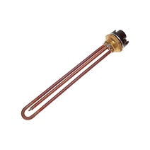 Изображение товара REXANT Нагревательный элемент для бойлера, ТЭН, RDT-1500 Вт, фланец М6, 42 мм, с терморегулятором 80 градусов и прокладкой.