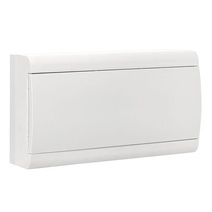 Изображение товара EKF Basic Щит распределительный ЩРН-П-18 (пром. упаковка) белая дверца IP41.