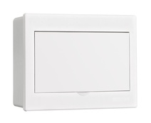 Изображение товара Dekraft Корпус пласт. навесной бел. дв. 1 ряд 9 мод. IP41 ЩРН-П