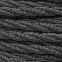 Изображение товара BIRONI Графит матовый Витой провод 3*1,5 50м