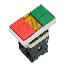 Изображение товара EKF Кнопка LAY5-BW8465 "I-O" прямоугольная 230В NO+NC PROxima