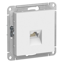 Изображение товара Systeme Electric AtlasDesign Белый Розетка компьютерная RJ45, кат. 6A, механизм