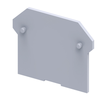 Изображение товара КЭАЗ Крышка концевая для клеммы проходной OptiClip EP2,5/4UN-серый.