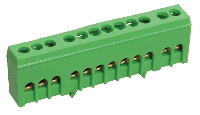 Изображение товара IEK Шина PE земля в корп изол на DIN-рейку ШНИ-6х9-12-К-З