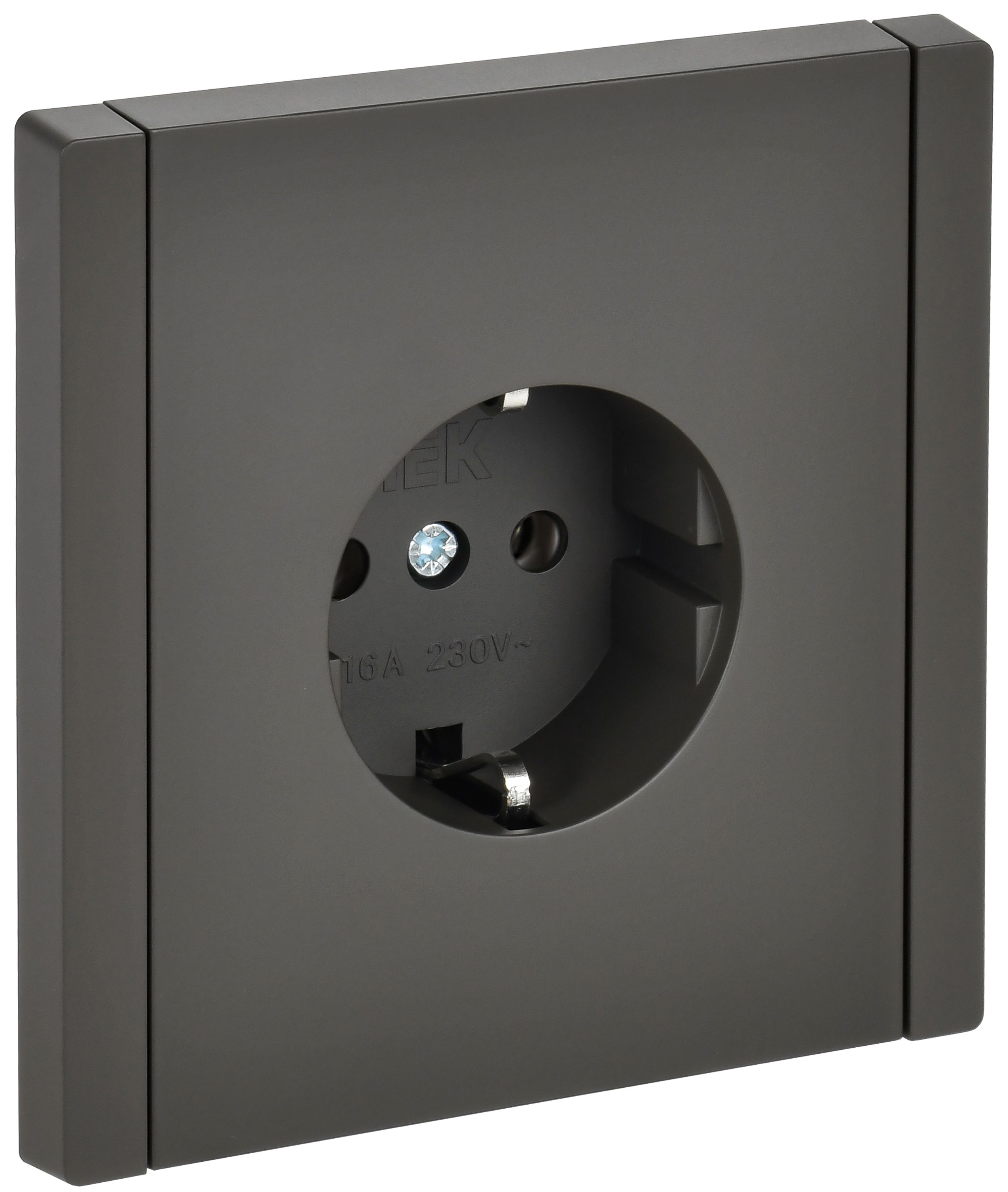 Изображение товара Силовая розетка IEK FORTE&PIANO, серый, IP44, 16 А