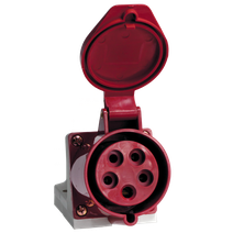 Изображение товара EKF PROxima Розетка стационарная наружная 135 3Р+РЕ+N 63А 380В IP67.